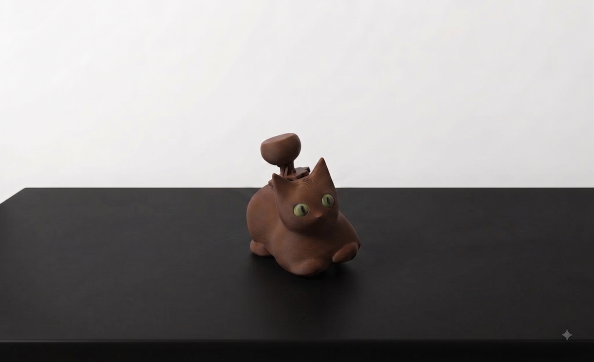 Spinning Cat Fidget Toy
