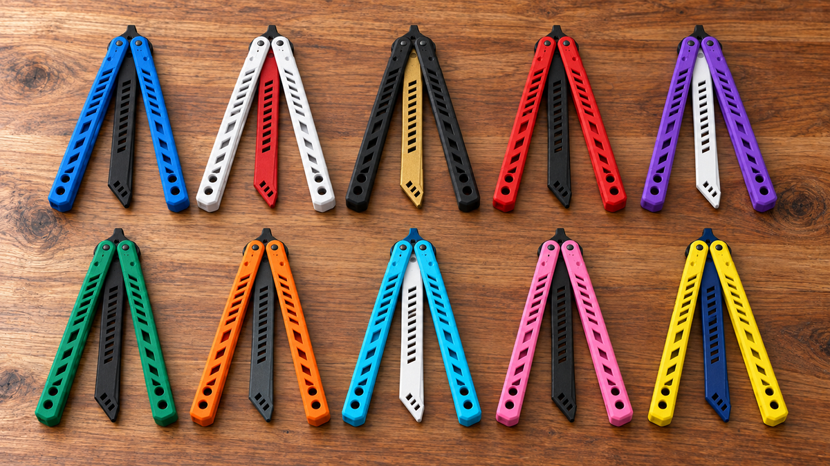 Butterfly Knife Trainer (Balisong Fidget)