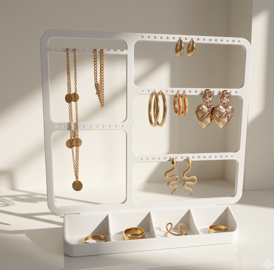 All in one jewelry organizer stand