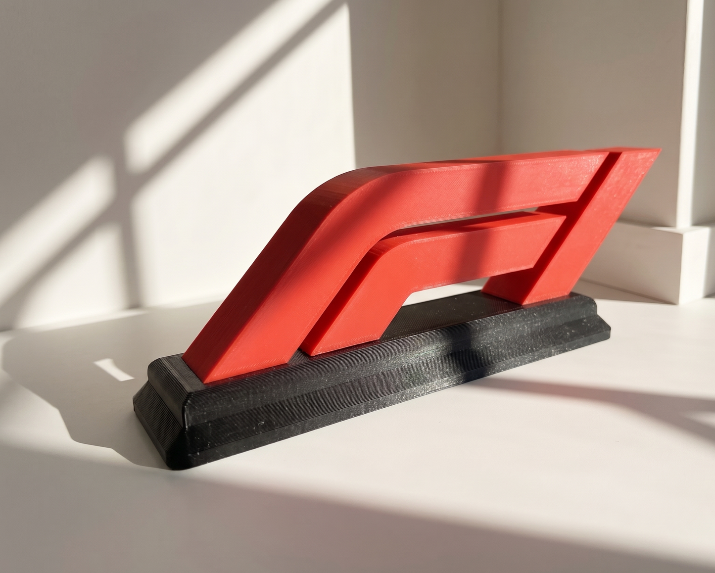 Formula 1 logo decor piece for wall or shelf