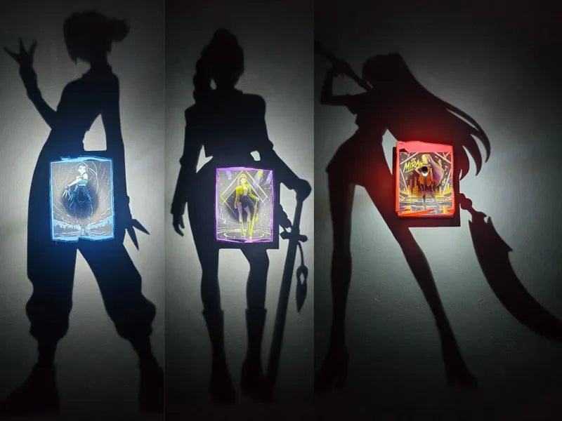Kpop Demon Hunter Shadow Lamp