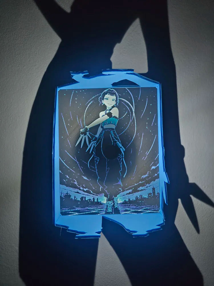 Kpop Demon Hunter Shadow Lamp