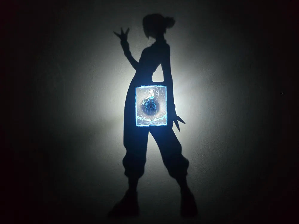 Kpop Demon Hunter Shadow Lamp