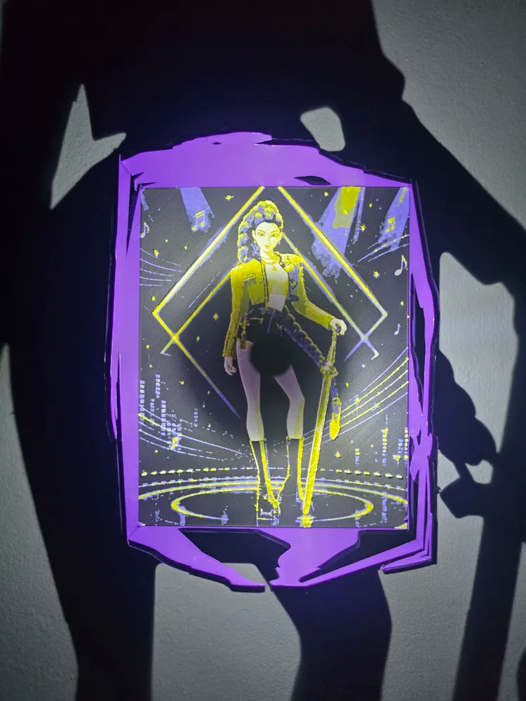 Kpop Demon Hunter Shadow Lamp