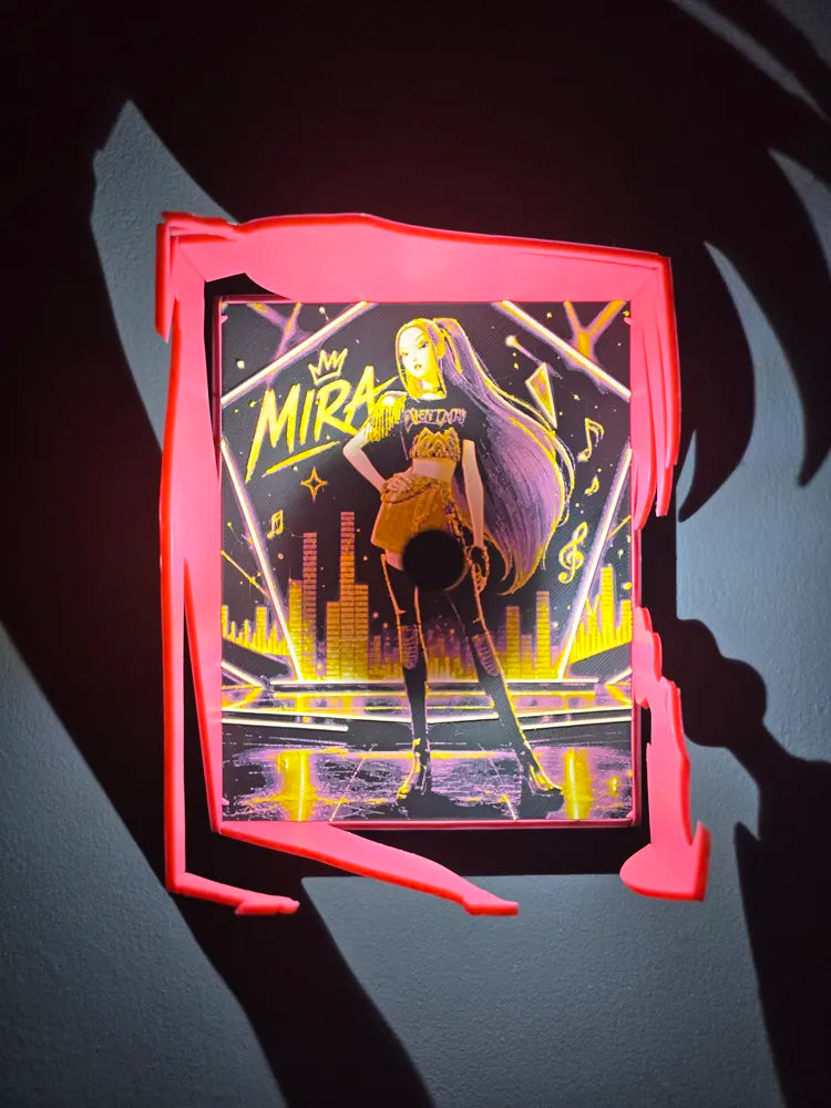Kpop Demon Hunter Shadow Lamp