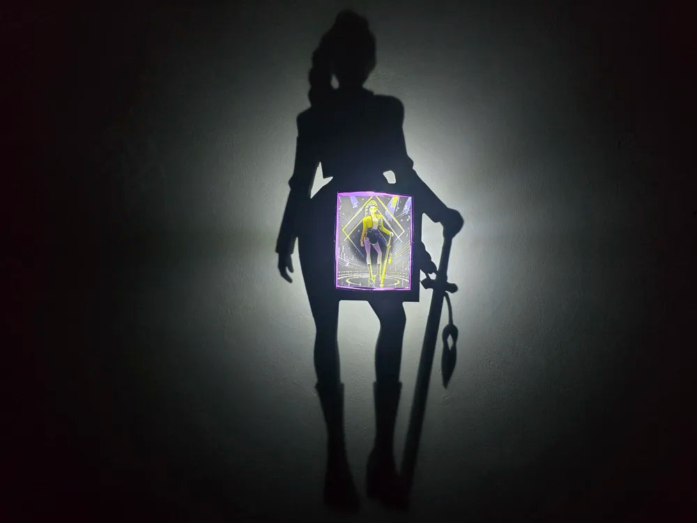 Kpop Demon Hunter Shadow Lamp