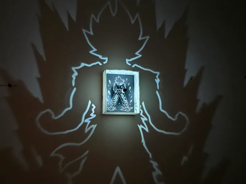 Anime Shadow Lamp